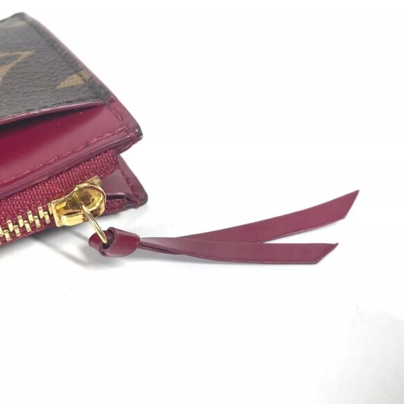 LOUIS VUITTON Monogram Porte Cartes Zip Wallet - Picture 7 of 12